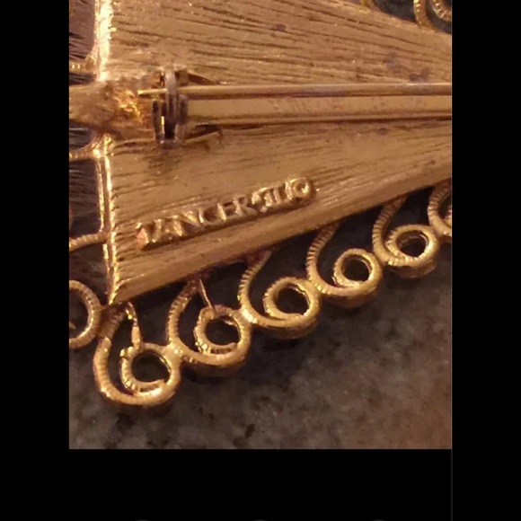 Vintage TANCER II ©️ Mink Fur Christmas Tree 🎄 Pin/Brooch - Picture 6 of 9